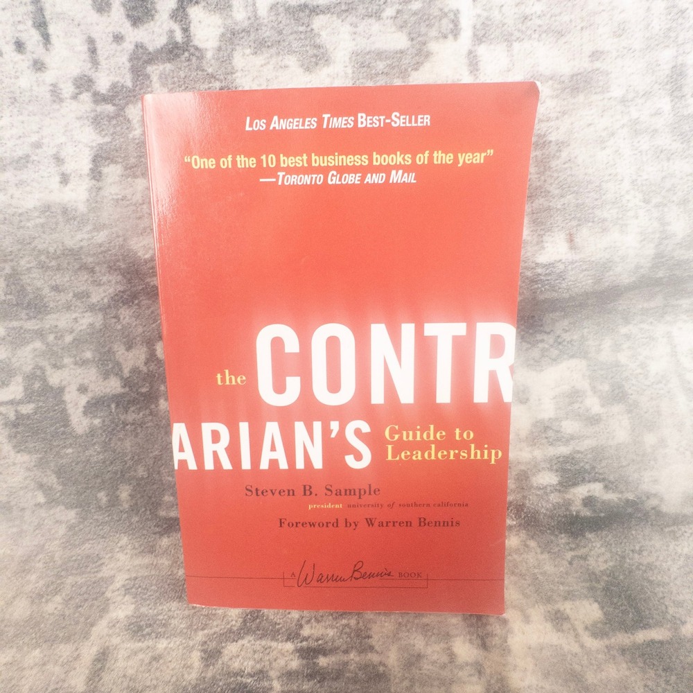 The Contrarian's‎ Guide to Leadership Steven B Sample Paperback Business